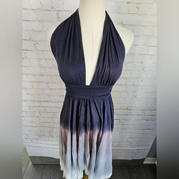 french connection halter neck dress FRENCH CONNECTION Birdie Halter Maxi Dress